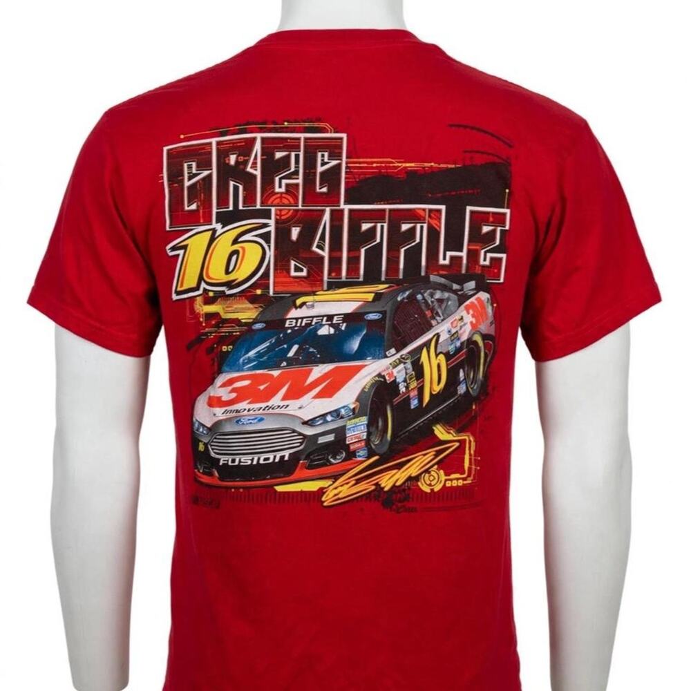 Greg Biffle  3M T-Shirt M Chase Authentics Roush Fenway Racing NASCAR Ford
